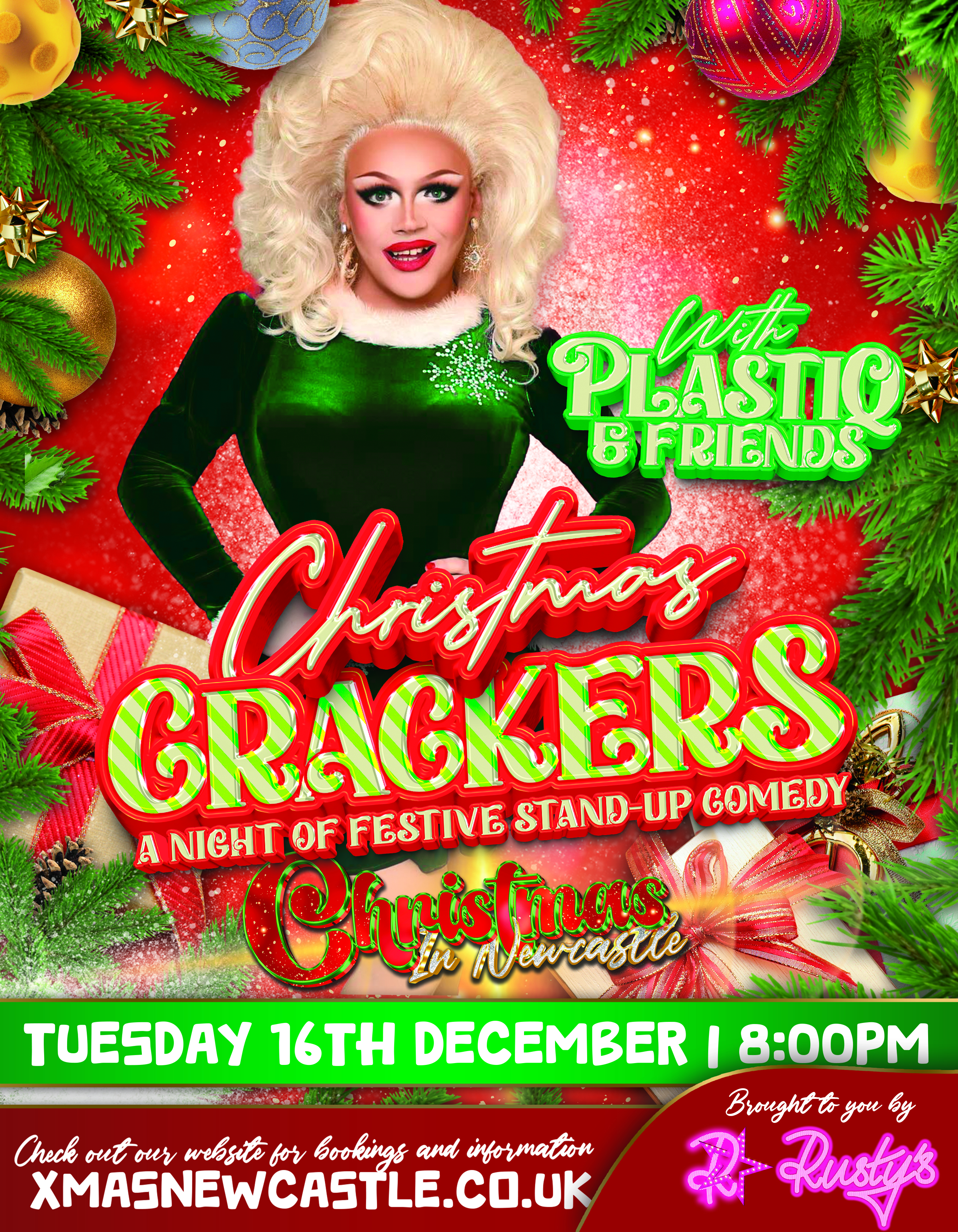 Christmas Crackers with PlastiQ & Friends